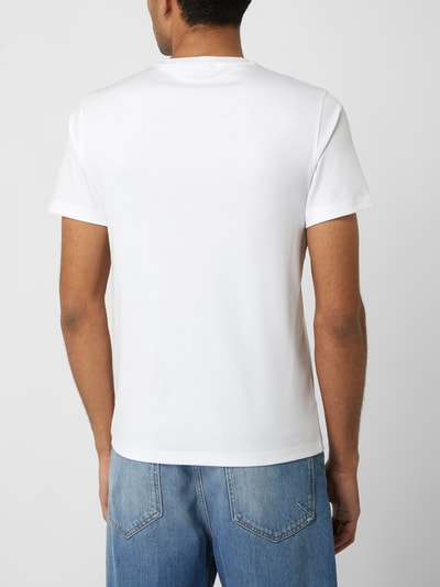 Michael Kors T-Shirt mit Logo-Stickerei  Weiss 5