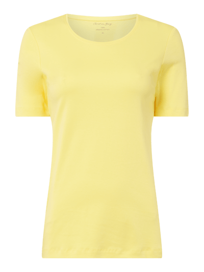 Christian Berg Woman T-Shirt aus Organic Cotton  Gelb 1