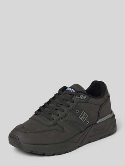 Blauer USA Sneaker mit Schnürverschluss Modell 'RAY' Black 1