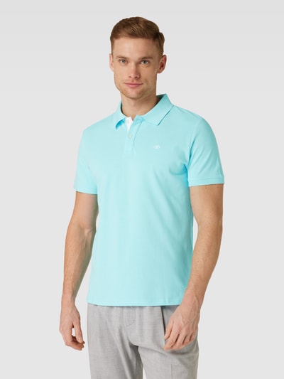 Tom Tailor Regular Fit Poloshirt mit Logo-Stitching Ocean 4