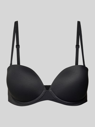 Calvin Klein Underwear Push-up-BH mit Label-Details Modell 'PERFECT FIT' Black 1