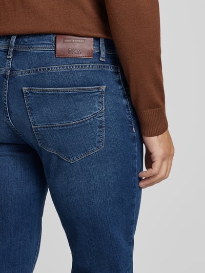 Brax Jeans mit 5-Pocket-Design Modell 'CADIZ' Dunkelblau 3