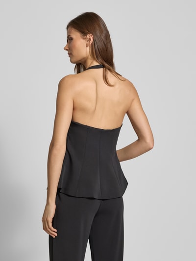 Mango Neckholder-Blusentop Modell 'XCAMILO' Black 5