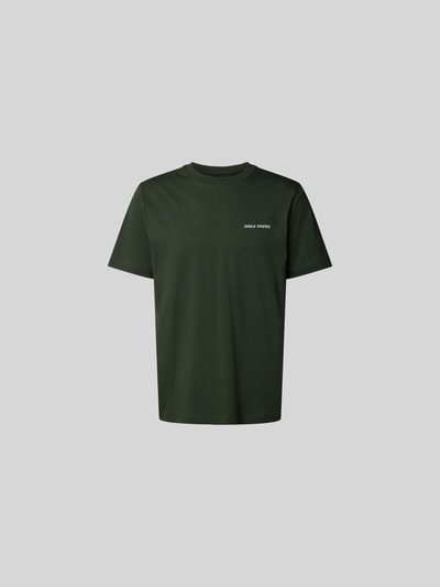 DAILY PAPER T-Shirt mit Label-Print Dunkelgruen 2