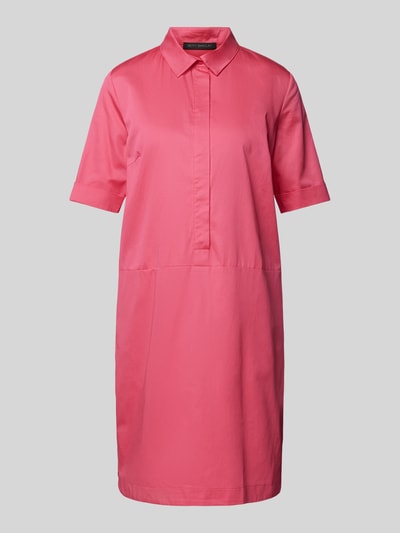 Betty Barclay Knielanges Kleid mit verdeckter Knopfleiste Pink 2