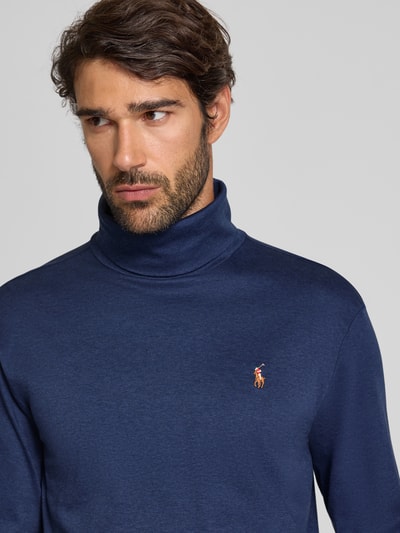 Polo Ralph Lauren Shirt met lange mouwen en col Donkerblauw - 3