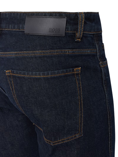 BOSS Rinsed Washed Slim Fit Jeans  Dunkelblau 3