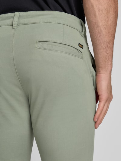 BOSS Orange Slim Fit Chino aus Baumwoll-Mix Gruen 3