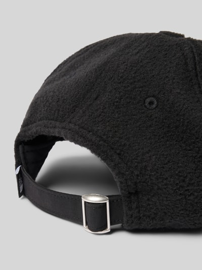 The North Face Baseballpet met logostitching, model 'DENALI' Zwart - 3