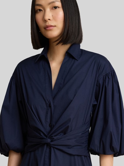 Lauren Ralph Lauren A-Linien Freizeitkleid aus Baumwoll-Mix Marine 3