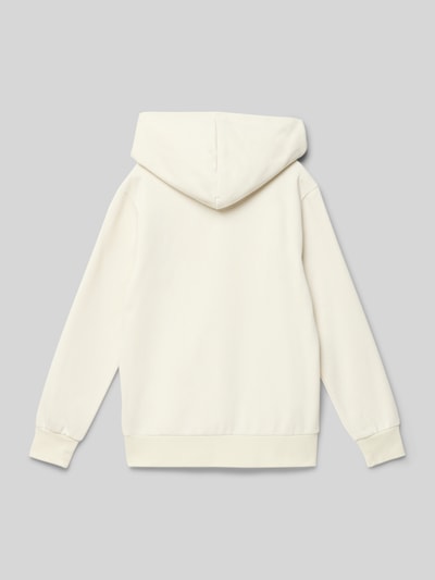 CHAMPION Regular Fit Hoodie mit Logo-Stitching Modell 'Icons' Offwhite 3