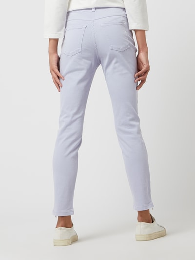 MAC Slim leg jeans met stretch, model 'Dream Chic' Lila - 6