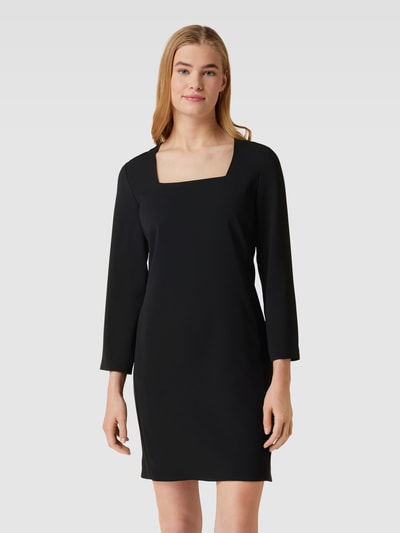 comma Minikleid mit Square-Neck-Ausschnitt Black 4