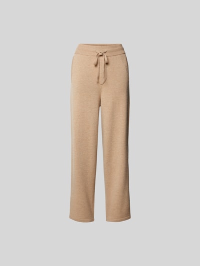 Juvia Relaxed Fit Sweatpants mit Kaschmir-Anteil Camel 2