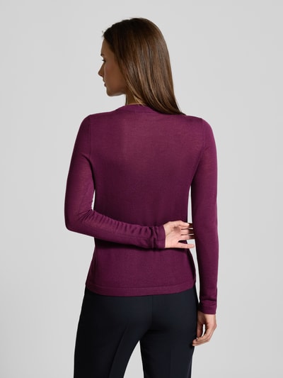 Christian Berg Woman Selection Pullover van pure wol Prune - 5
