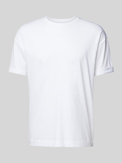 Drykorn T-shirt met ronde hals, model 'THILO' Wit - 2