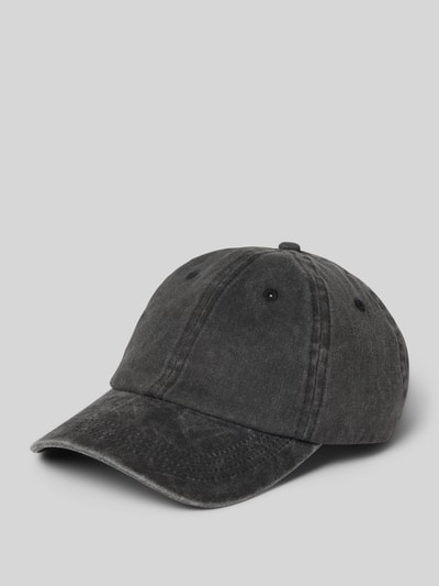 PIECES Basecap aus Baumwoll-Mix Modell 'BARAH' Anthrazit 1