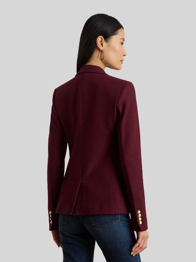 Lauren Ralph Lauren Kurzblazer mit Logo-Stickerei Bordeaux 5