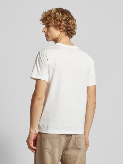 Replay T-Shirt mit Brusttasche Weiss 5