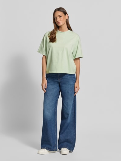 Marc O'Polo Boxy Fit T-Shirt aus reiner Baumwolle Gruen 1