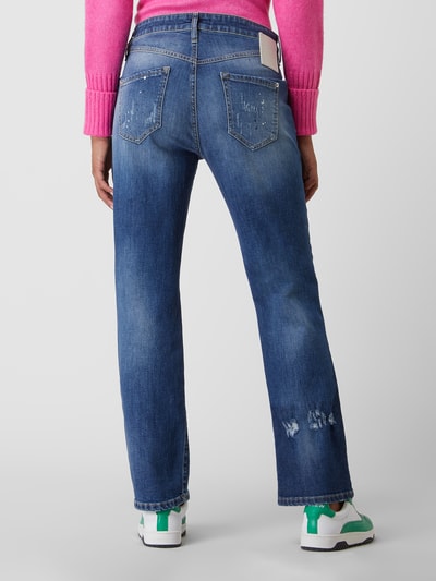 Daydream Boyfriend fit jeans met stretch, model 'Sunday' Blauw - 5