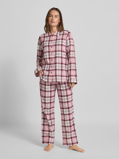 Christian Berg Woman Regular Fit Pyjama-Hose mit Tunnelzug Altrosa 1