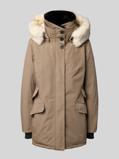 Wellensteyn Funktionsjacke mit Kunstfellbesatz Modell 'ENTERPRISE' Sand 2