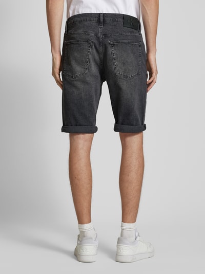 Calvin Klein Jeans Slim Fit Jeansshorts im 5-Pocket-Design Mittelgrau 5