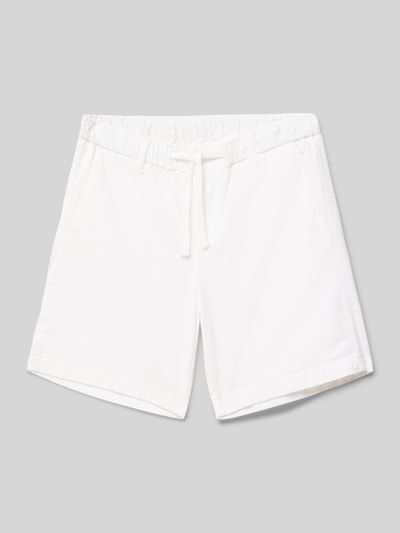 Jack & Jones Szorty z elastycznym pasem i wpuszczanymi kieszeniami model ‘JAIDEN’ Biały 1