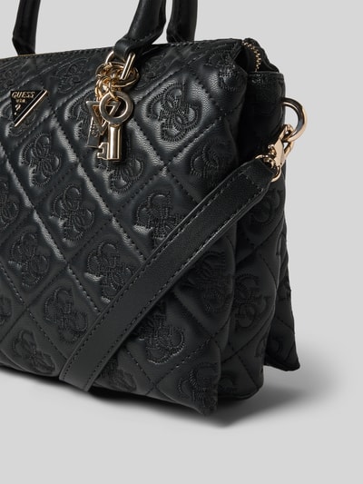 Guess Handtasche mit Steppnähten Modell 'ADELASIA' Black 3