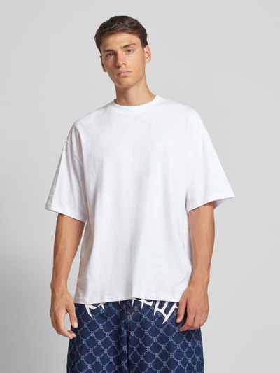 REVIEW Essentials Oversized T-Shirt  Weiss 4