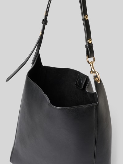 MANGO Handtasche mit Magnetverschluss Modell 'DALMA' Black 4