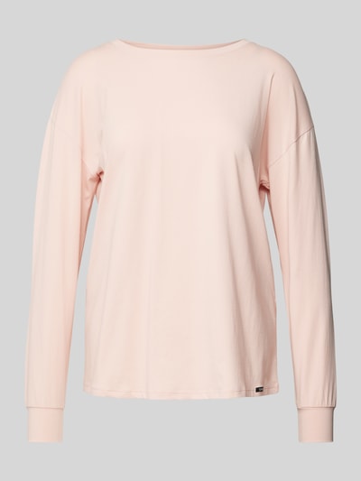 Skiny Longsleeve mit Label-Patch Modell 'Every Night' Rose 1