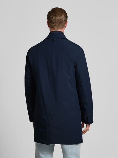 Tommy Hilfiger Regular fit lange jas met reverskraag, model 'DC PADDED PERFORMANCE COA' Marineblauw - 5