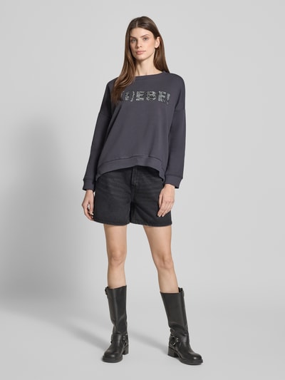 miss goodlife Relaxed fit sweatshirt met ronde hals Antraciet - 1