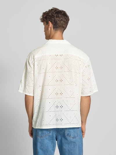 Review X MATW Vrijetijdsoverhemd met reverskraag Offwhite - 5