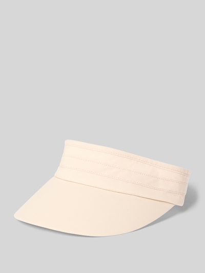 Productfoto, Visor mit verstärktem Schirm van Loevenich van katoen, effen ontwerp, verstelbaar koord achteraan, neutrale kleur, gladde textuur