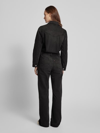 Levi's® Jumpsuit in denim-look Antraciet - 5