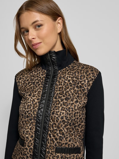 Marc Cain Gebreid jack met ritssluiting Zwart - 3