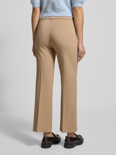 SEDUCTIVE Stoffhose mit Bundfalten Modell 'NANETTE' Taupe 5