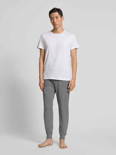 JOOP! Collection Sweatpants mit elastischem Bund und Tunnelzug Mittelgrau Melange 1
