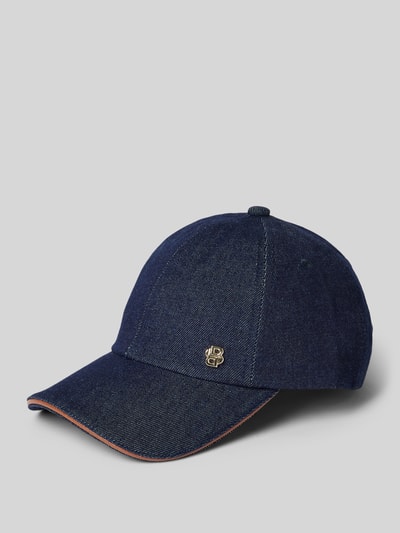 BOSS Basecap aus reiner Baumwolle Modell 'ARI-D-FL' Jeansblau 1