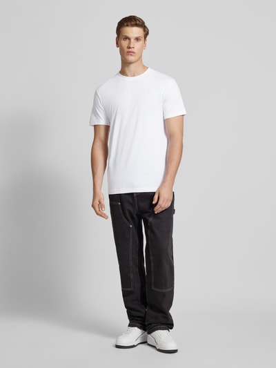 Calvin Klein Jeans T-shirt z okrągłym dekoltem Biały 1