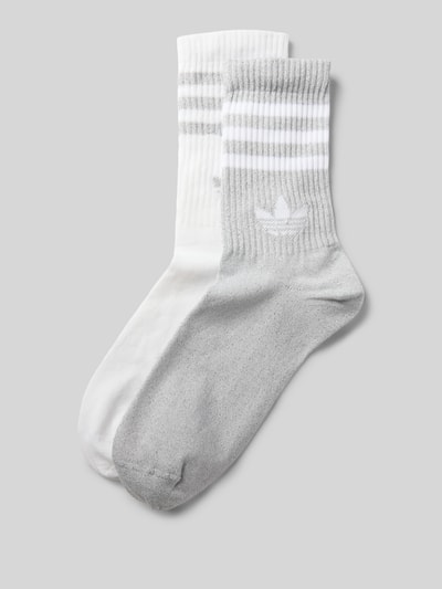 adidas Originals Socken mit Label-Detail im 2er-Pack Hellgrau 1