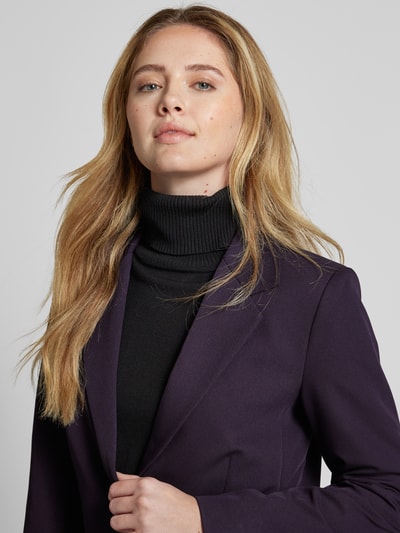 Kaffe Blazer met reverskraag, model 'SAKURA' Paars - 3