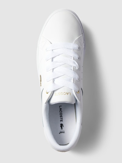 Lacoste Sneakersy z aplikacją z logo Biały 4