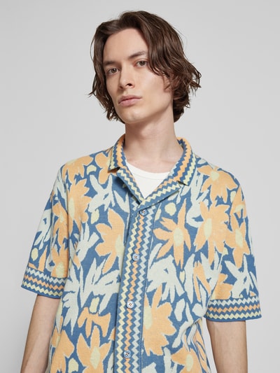 Only & Sons Relaxed Fit Freizeithemd mit Resortkragen Modell 'DUKE' Hellblau 3