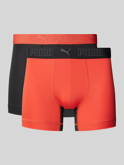 Puma Trunks mit Label-Detail im 2er-Pack Rot 1