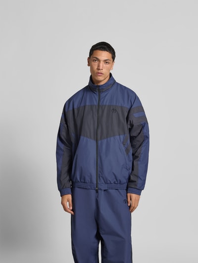 VETEMENTS Relaxed Fit Jacke mit Stehkragen Marine 4