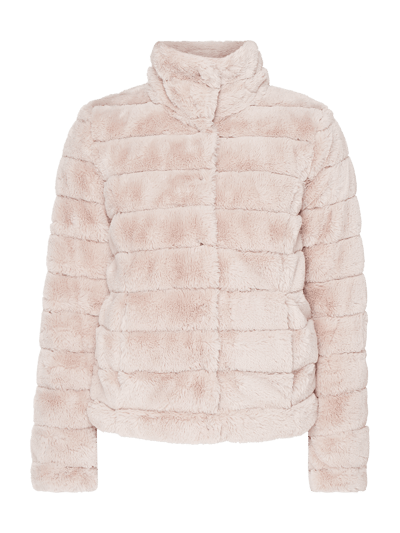 Jake*s Collection Wende-Jacke aus Webpelz Rosa 2